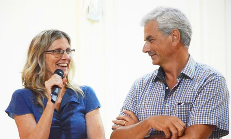 Maria and Gianni Salerno (photo, AFN Onlus)