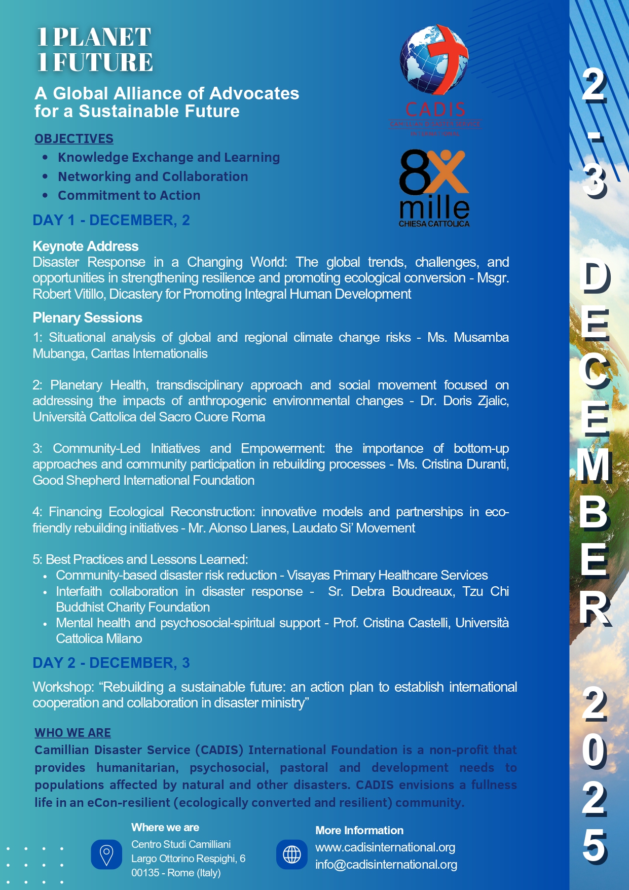 1 Planet, 1 Future: A Global Alliance of Advocates for a Sustainable Future