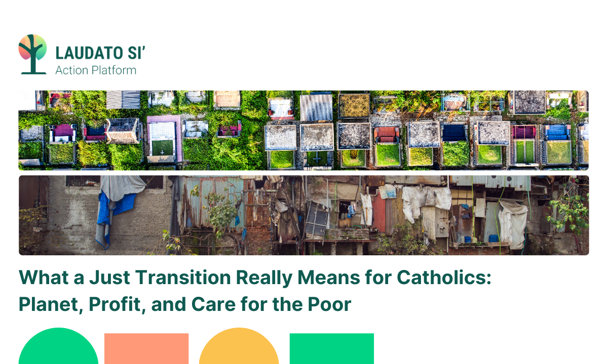 What a Just Transition Really Means for Catholics: Planet, Profit, and Care for the Poor